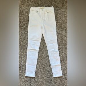Madewell 10” high rise skinny jean NWOT
